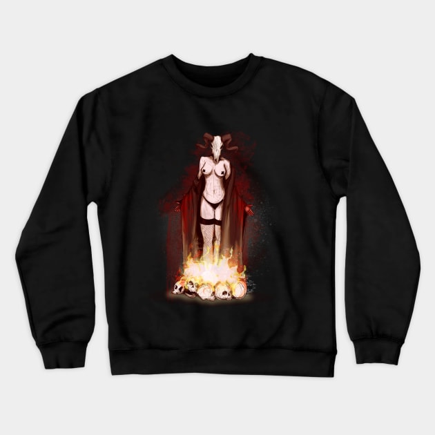 The Witch Crewneck Sweatshirt by LVBart